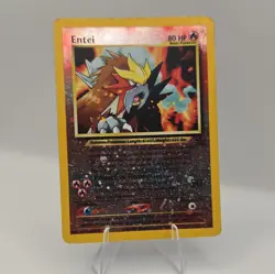 Pokemon Entei 34/53 Wotc Promo 80HP Reverse Holo Promo 2001 English - Image 3