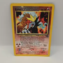 Pokemon Entei 34/53 Wotc Promo 80HP Reverse Holo Promo 2001 English - Image 4