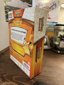 Pokemon TCG Shining Legends Pikachu Pin Collection Box 2017 Booster Promo - Image 4