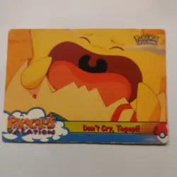 1998 Topps Pokemon Pikachu's Vacation - #43 Don't Cry, Togepi! - Image 1