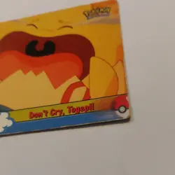 1998 Topps Pokemon Pikachu's Vacation - #43 Don't Cry, Togepi! - Image 3