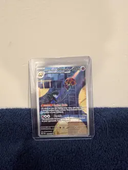 Team Rocket’s Orbeetle 198/182 Illustration Rare Destined Rivals NM Pokemon - Image 1