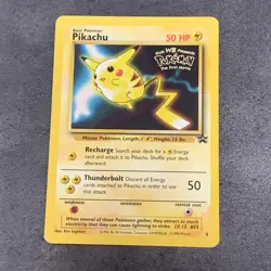 PIKACHU Black Star Promo #4 WB 1st Movie Stamped Non-Holo MP Pokemon TCG - Image 1