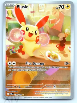 Plusle 193/182 Pokemon Paradox Rift Illustration Rare - Image 1