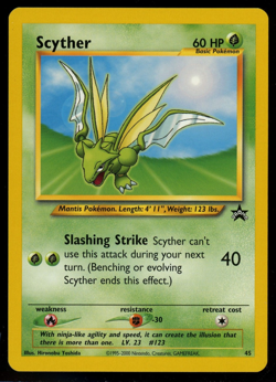 Pokemon - WOTC Black Star Promo - Scyther - #35 - Image 1