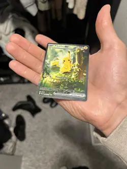 Pokemon Pikachu EX Full Art Holo ASC 276/217 Special Illustration Rare NM 🔥 - Image 2