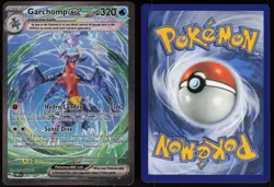 Garchomp ex 245/182 Special Illustration Rare Paradox Rift Pokemon - PQ - Image 3
