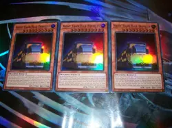 3x Night Train Blue Traveler 1st Edition Super Rare BLZD-EN007 Yu-Gi-Oh! - Image 1