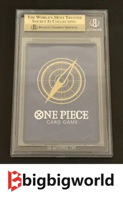 One Piece Card Game Eustass Captain Kid Manga Art Rare OP05-074 BGS10 - Image 2