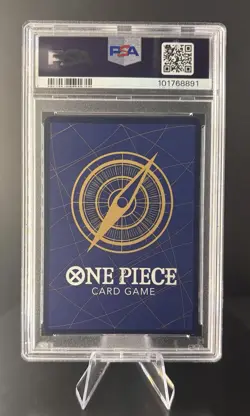 One Piece Monkey D Luffy P-001 25th Anniversary Promo PSA 9 English - Image 2