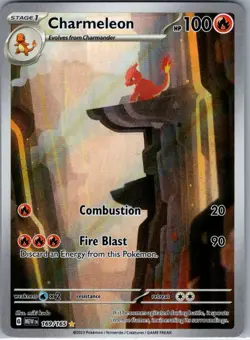 Charmeleon - 169/165 SV: Scarlet & Violet 151 - Pokemon Card - NM - Image 1