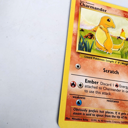 Pokemon TCG Charmander 46/102 Regular Unlimited Common Card Pokemon Base Set . - Image 5