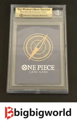 One Piece Card Game Marshall D Teach Manga Art Rare OP09-093 BGS10 - Image 2