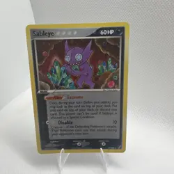 Pokemon TCG Sableye Crystal Guardians 10/100 Holo Rare Card 2006 LP+ - Image 1