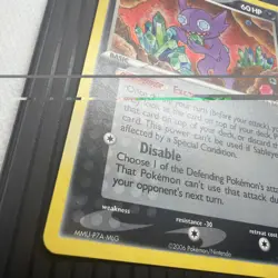 Pokemon TCG Sableye Crystal Guardians 10/100 Holo Rare Card 2006 LP+ - Image 5