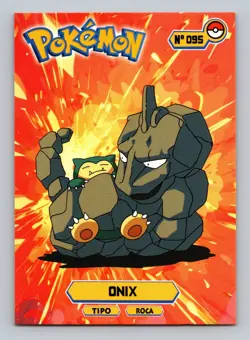 Pokemon Card - Onix 095 - Card Tops - Pokedex Database 2024 - Image 1