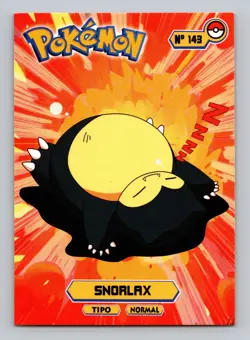 Pokemon Card - Snorlax 143 - Card Tops - Pokedex Database 2024 - Image 1