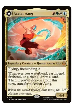 1x MTG Avatar Aang - Avatar Mythic NM - Image 1