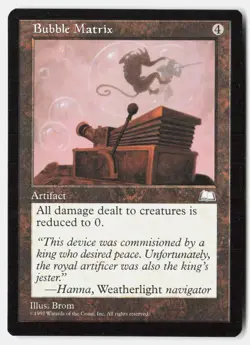 Bubble Matrix Rare Weatherlight Magic: The Gathering Near Mint - Image 1