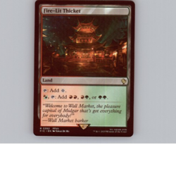 MTG - Fire-Lit Thicket - Free P+P - Image 1