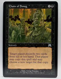 Chain of Smog - Onslaught - Uncommon - Magic the Gathering MTG - Image 1