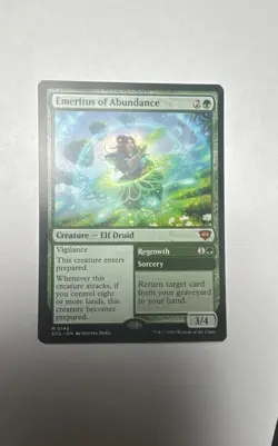 Emeritus of Abundance Secrets of Strixhaven Regular 0145 Mythic NM - Image 1
