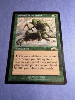 English - 1 x MTG Survival of the Fittest Exodus 1/3 - Image 1
