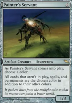 Mint/Near-Mint, English - 1 x MTG Painter's Servant Shadowmoor - Image 1