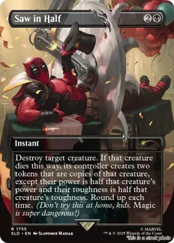 Saw in Half [SLD - 1755] - NM TCG MTG - Image 1