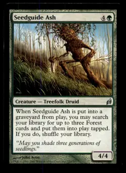MTG Seedguide Ash LP Light Play Lorwyn [3390] - Image 1