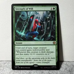 STRENGTH OF WILL MARVEL'S SPIDER-MAN MTG 118 RARE LP - Image 1