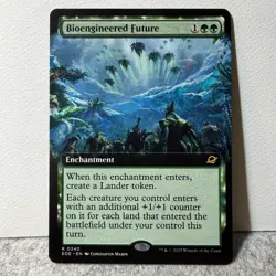 BIOENGINEERED FUTURE (EXTENDED ART) EDGE OF ETERNITIES MTG 340 LP - Image 1