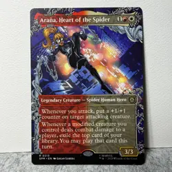 ARANA, HEART OF THE SPIDER (BORDERLESS) MARVEL'S SPIDER-MAN MTG 213 LP - Image 1