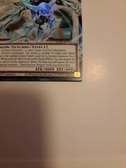 Shooting Quasar Dragon Extended Full Art Overframe Rarity Collection 5 RA05 NM - Image 2