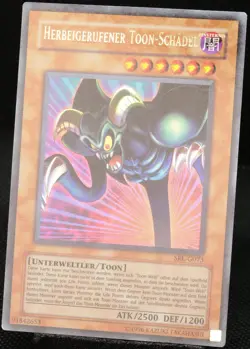 Yu-Gi-Oh! Herbeigerufener Toon-Schadel SRL-G073 Ultra Rare [GD] Skull | DE 2002 - Image 3