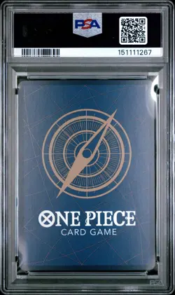 ONE PIECE JAPANESE PRB02-THE BEST- VOL.2 #007 JINBE ALTERNATE ART PSA 10 - Image 2