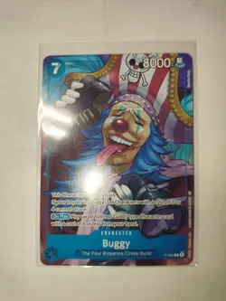 One Piece TCG ● P-084 ● P ● Buggy ● NM ● ENG ● Alt Art Promo ● Non-Foil - Image 1