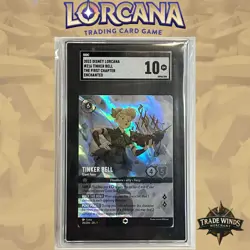 Disney Lorcana Tinker Bell 216/204 PSA 10 Enchanted - The First Chapter - Image 1