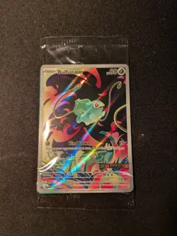 Bulbasaur 133/132 Stamped Sealed Promo Mega Evolution Pokemon Card - Image 1