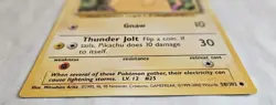Pokemon Jumbo Card Pikachu 58/102 English Promo Card - Image 3