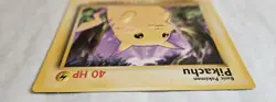 Pokemon Jumbo Card Pikachu 58/102 English Promo Card - Image 5