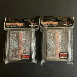 2x Ultra Pro Standard Sleeves Ascension Card Back Deck Protectors 100 Sleeve Ea. - Image 1