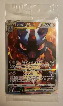 [SEALED] Lucario VSTAR SWSH291 SWSH: Sword & Shield Promo Cards Holo - Image 1