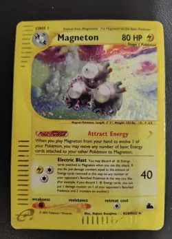 Pokemon Card Magneton H18/H32-Holo Skyridge ENG - Image 1