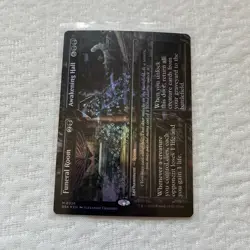 *Funeral Room - Awakening Hall* (Borderless) Duskmourn (DSK) #338 - NM Foil Rare - Image 1