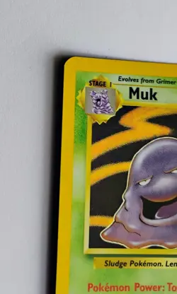 Muk 1st Edition Holo Rare Fossil 13/62 WOTC Vintage Pokemon NM - Image 5