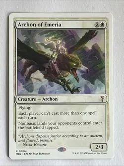 Archon of Emeria (White Border) *Regular* MB2 4 NM - Image 1