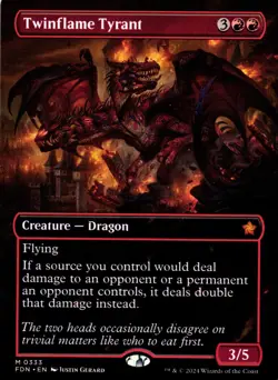 Twinflame Tyrant (Borderless) – Foundations 333 FDN • M - Image 1