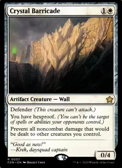 Crystal Barricade – Foundations 7 FDN • R - Image 1