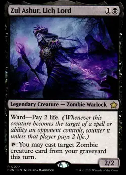 Zul Ashur, Lich Lord – Foundations 77 FDN • R - Image 1
